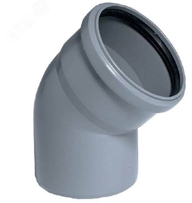 Отвод (полипропилен) 75x15град.