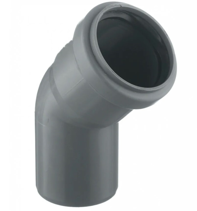 Отвод (полипропилен) 50x30град.