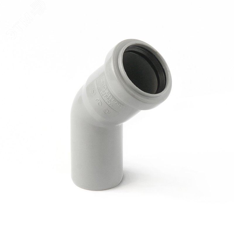 Отвод (полипропилен) 50x67град.