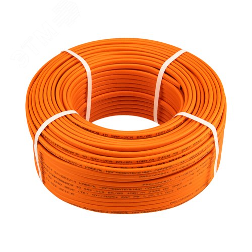 Кабель греющий саморегулирующийся пищевой 10ККНС-2ЛПп-ЭЛ 65/85 10Вт/м, 100м, REXANT