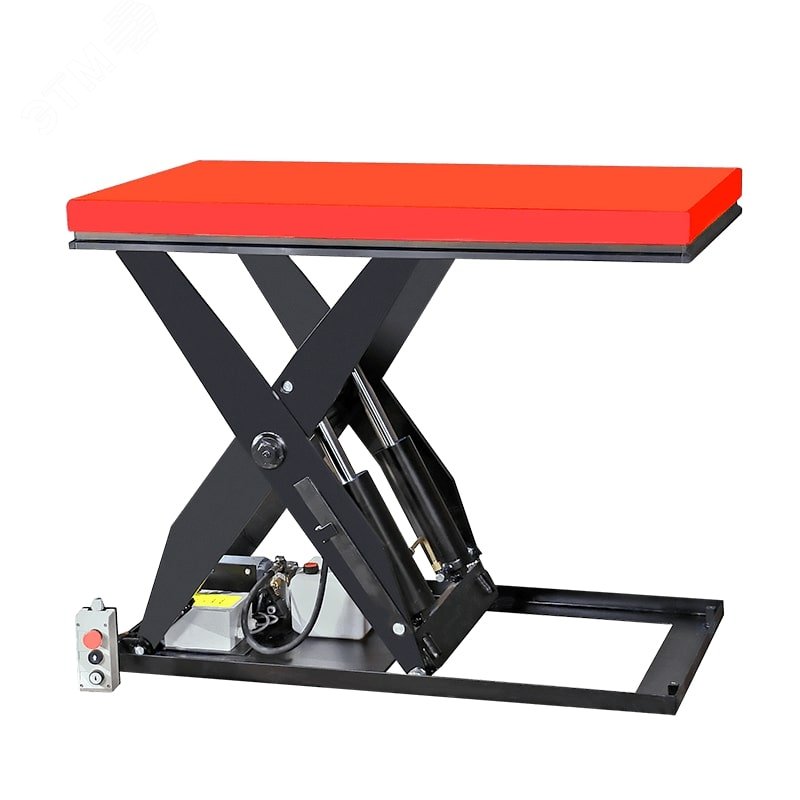 Стол подъемный электрический , г/п 3000 кг, в/п 1040 мм, р-р платф.1300х800мм