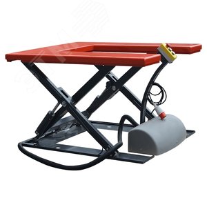 Стол подъемный электрический , г/п 1000 кг, в/п 840 мм, р-р платф.1450х1140мм