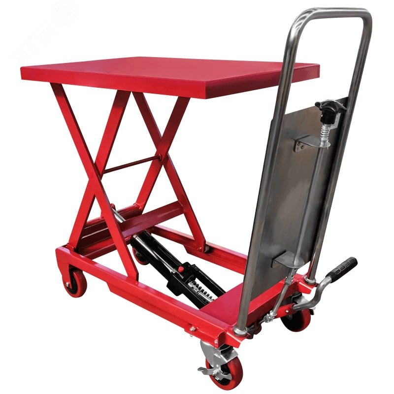 Стол подъемный передвижной , г/п 750 кг, в/п 1000 мм, р-р платф.1000х510мм