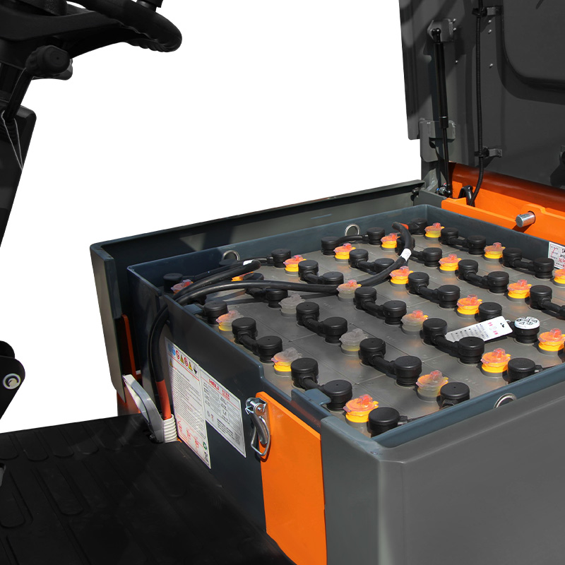 Электрический вилочный погрузчик CPD18-HC2 с тремя линиями гидравлики