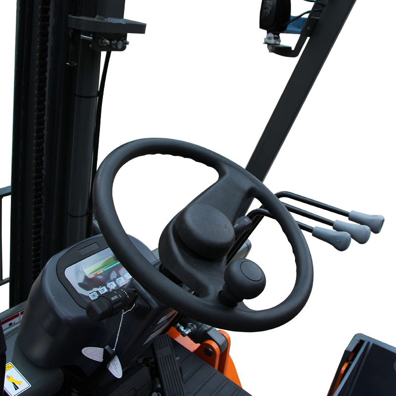 Электрический вилочный погрузчик CPD25-HА2 с тремя линиями гидравлики