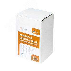 Компаунд силиконовый электроизоляционный в бутылях (500г/уп) Промрукав