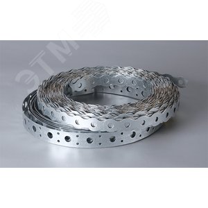 Лента монтажная перфорировання волна ЛМПВ 17*0,55 (25 м.)