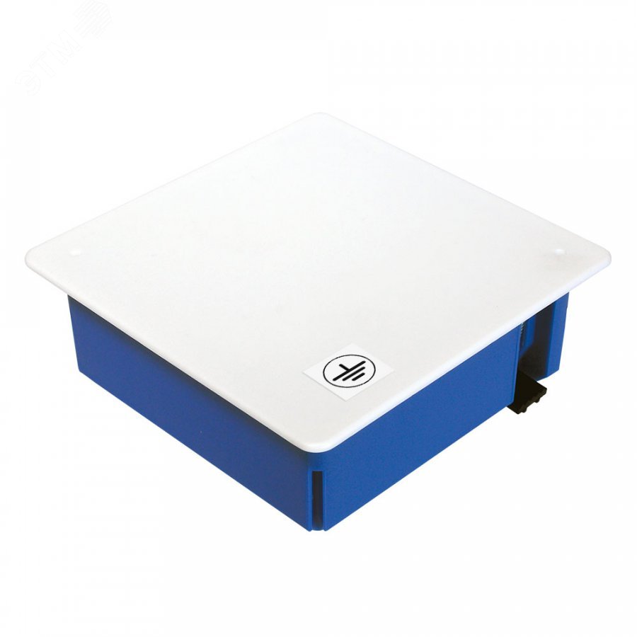 Коробка уравнивания потенциалов для скрытой установки в полые стены 103х103х47 (72шт/кор)