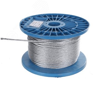 Трос стальной DIN 3055 6мм (100м)