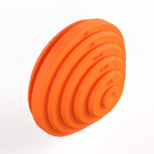 Гермоввод д20 оранжевый (10шт/1000шт кор/уп)