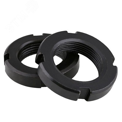 Гайка М45x1.5-6Н ГОСТ 11871-88 круглая шлицевая