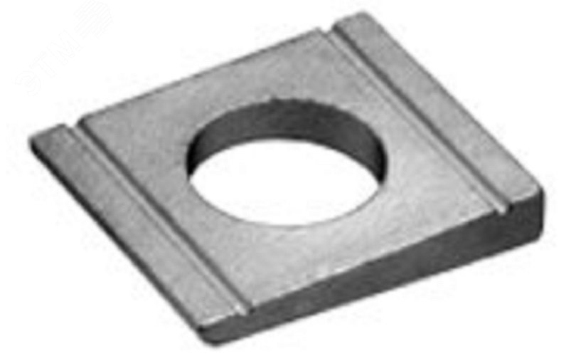 Шайба 24.016 ГОСТ 10906-78 квадратная косая       оцинкованная
