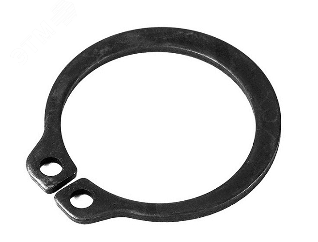 Кольцо 35x1.7 ГОСТ 13942-86 пружинное упорное     плоcкое наружное