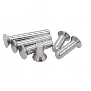 Заклепка DIN 661 6х25 Al с потайной головкой      алюминиевая