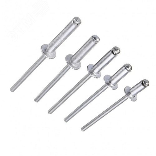 Заклепка 4х20 Al/St с плоской головкой (ISO 15977)