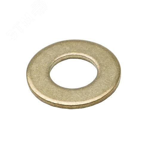 Шайба DIN 433 d6.4 (М6) ZN узкая оцинкованная