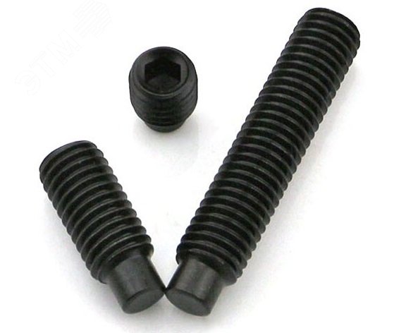 DIN 915 Винт М6х16 45Н установочный с внутренним шестигранником и цилиндрическим концом