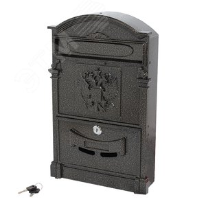 Ящик почтовый АЛЛЮР №4011 Герб бронза