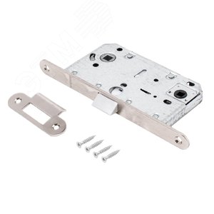 Защёлка Аллюр АРТ PL 96WC-50 SN мат.никель ХЕДЕР  с фиксатором