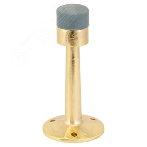 Ограничитель дверной настенный, СТАНДАРТ 3055 GP прямой золото