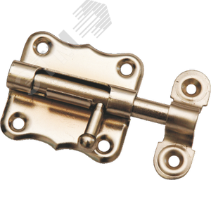 Шпингалет Кунгур ЗТ2 коричневый  L= 50мм