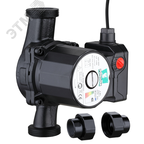 насос циркуляционный, 130мм, напор 4м, 85вт, с гайками и кабелем