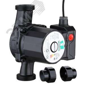 насос циркуляционный, 130мм, напор 4м, 85вт, с гайками и кабелем