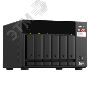 Сетевое харнилище 6 отсеков 3,5''/2,5'', AMD Ryzen V1500B 2,2 ГГц, DDR4 8 Гб