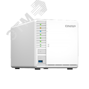 Сетевое хранилище 3 отсека 3,5''/2,5'', Intel Celeron N5105/N5095 2,0 ГГц, DDR4 8 ГБ