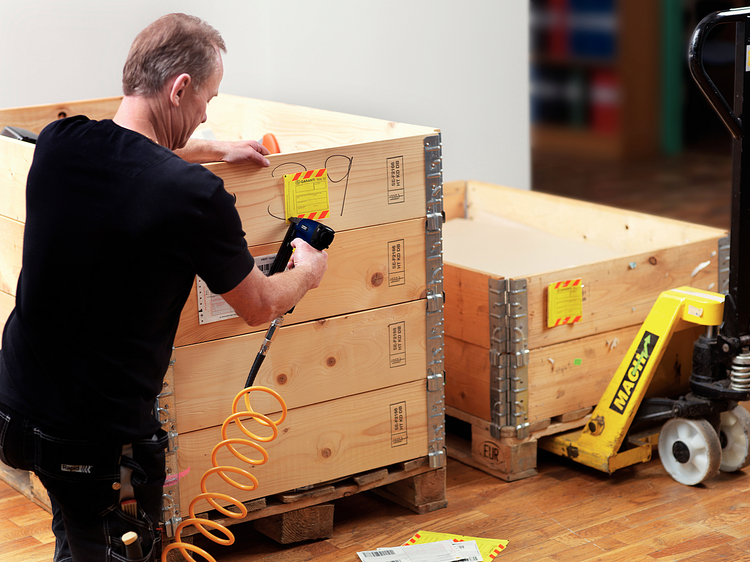 RAPID тип 80, 6 мм, тонкие широкие скобы (40100517)