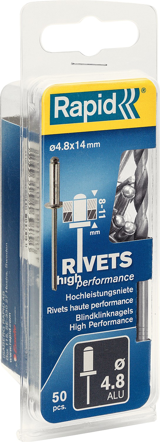 RAPID 4.8 х 14 мм, 50 шт, алюминиевая заклепка (5000389)