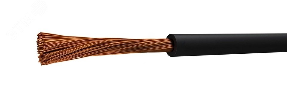 Провод установочный ПуГВнг(А)-LS 1х16Черный барабан