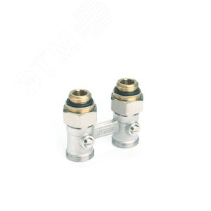 узел нижнего подключения радиатора g1/2 х g3/4, прямой