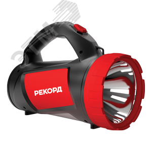 Фонарь-прожектор аккумуляторный светодиодный РЕКОРД PB-2600 (направленный свет 3W + рассеянный свет 2W)