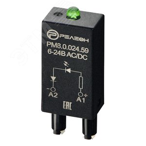 Модуль индикации LED (6-24ВAC/DC)