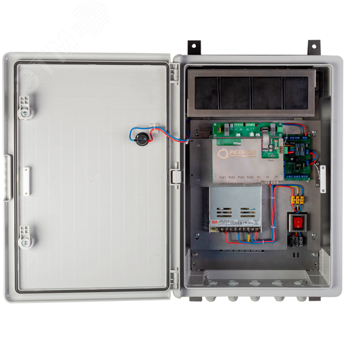 Коммутатор управляемый, уличный Релион-SW-2G-4Poe+/240W-UPS