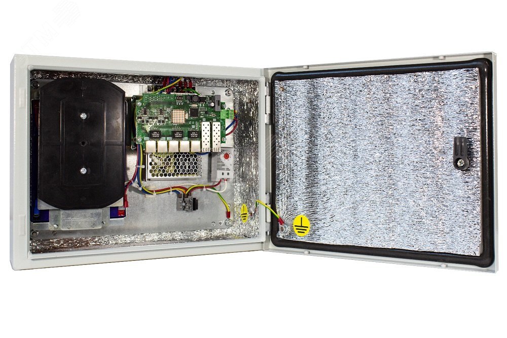 Коммутатор уличный 2хSFP 8хPoE+ 10/100 Base-Tx 1 Гб/с