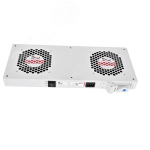 Модуль вентиляторный 2 вентилятора с терморегулятором