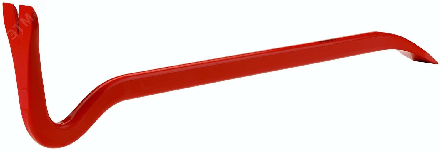 Лом-гвоздодер, (23 x 13) x 600 мм, плоско-овальный профиль