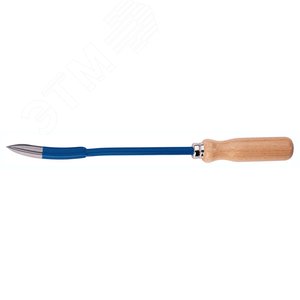 Шабер ложкообразный трехгранный вогнутый, 10 x 200 мм