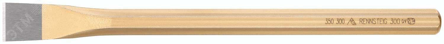 Зубило каменщика, ширина резца 23 мм, 16 x 200 мм, 8-гранный профиль, полировка