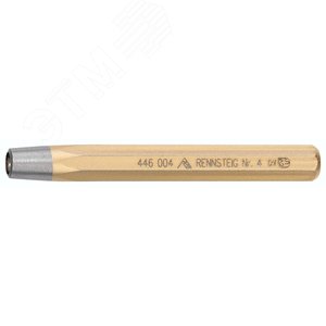 Обжимка для заклепок DIN 6435, заклепка 5 мм, головка 8.8 мм, 14 x 110 мм, 8-гранный профиль, для придания заклепочной головке сферической формы