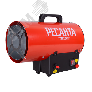 Пушка тепловая газовая на 15 кВт, круглая