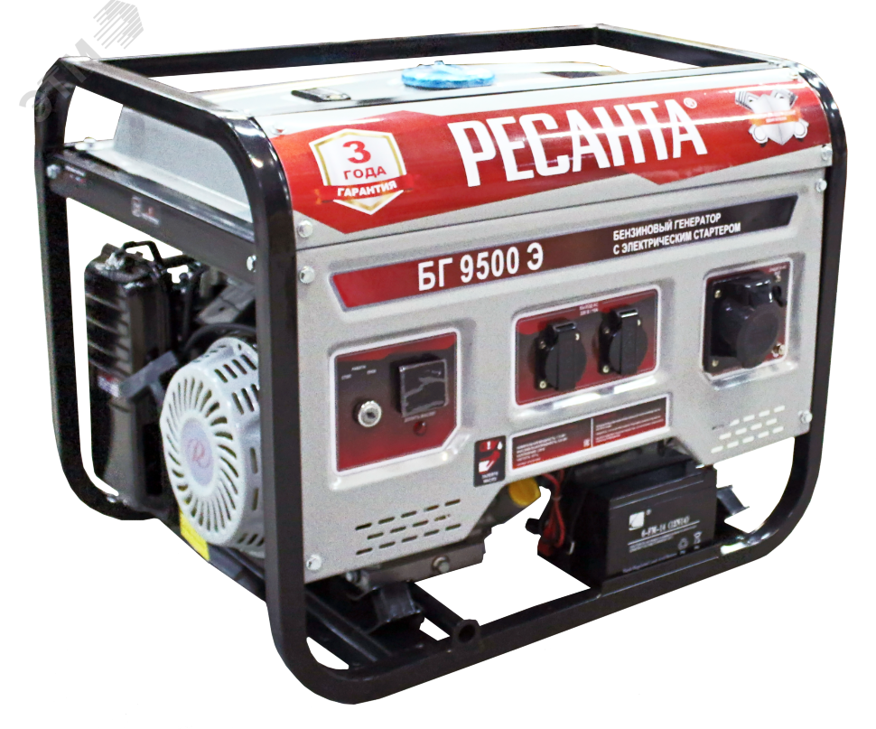 Генератор бензиновый БГ 9500 Э