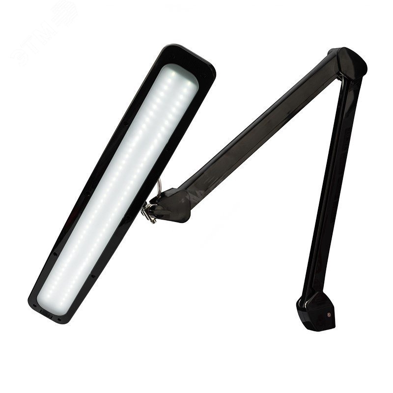 Настольная бестен лампа на струбцине, 84LED,черн