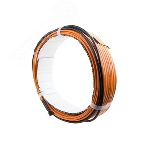 Теплый пол Standard RND-100-1500 (1500Вт/100м/ S обогрева, м2: 9,4-12,5) (двухжильный), REXANT