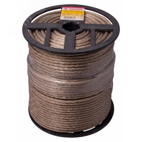 Трос стальной в ПВХ оплетке d=6.0 мм. прозрачный (150 м)