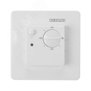 Терморегулятор механический RX-308U белый (совместим с Schneider серии Unica)