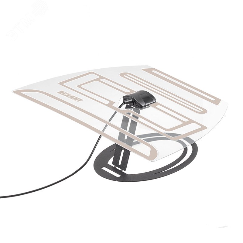 Антенна комнатная Активная для цифрового телевидения DVB-T2 Ag-703 USB,