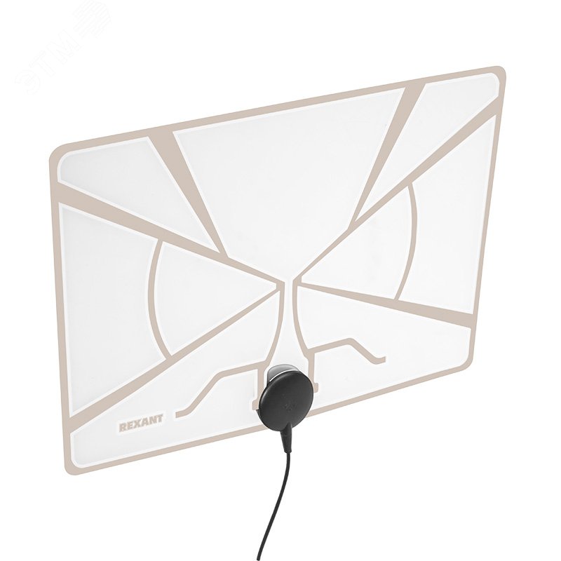 Антенна комнатная Активная для аналогового и цифрового ТВ DVB-T2 Ag-711 USB,